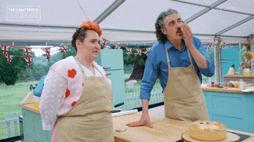 Bake Off Reaction GIF by The Great British Bake Off