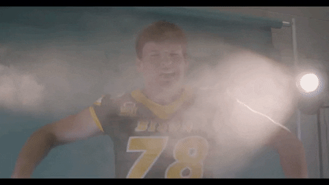 North Dakota State Rock GIF by NDSU Athletics
