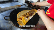 chinese food pancake GIF