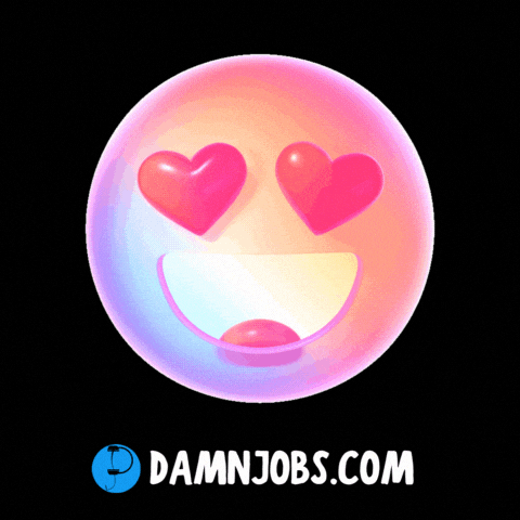 Good Vibes Smile GIF by Damnjobs