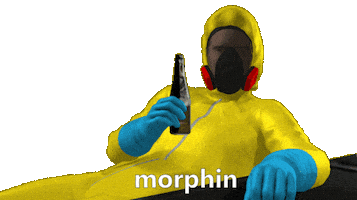 Breaking Bad Drinking Sticker by Morphin