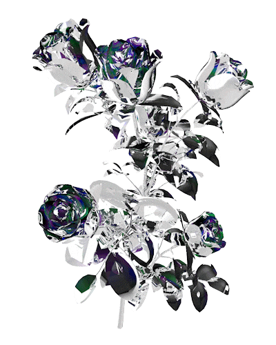 3D Flower Sticker by VALERIS