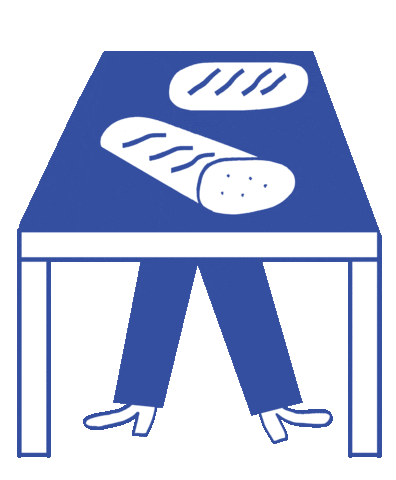 BaeckereiKern giphyupload illustration bread baking Sticker