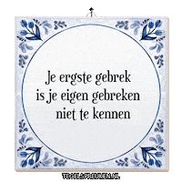 Humor Ontspanning Sticker by Tegelspreuken.nl