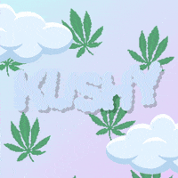 Clouds Cannabis GIF by Kushy Dreams