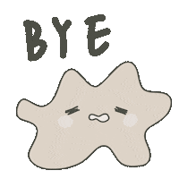 再見 Bye Bye Sticker