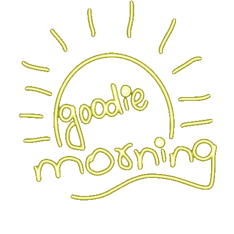 Good Morning Coffee Sticker
