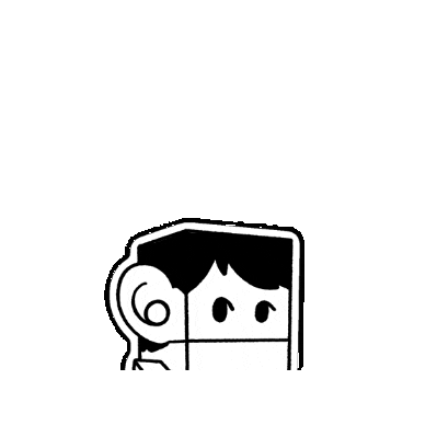 Ear Listen Sticker