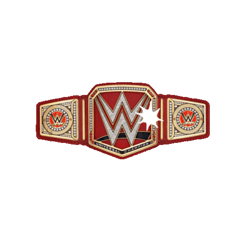 Championship Belt Sport Sticker by WWE
