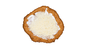 LangFank vegan glutenfree langos glutenmentes Sticker