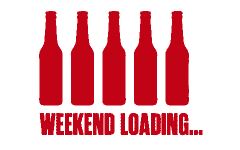 Weekend Bier Sticker by König-Brauerei