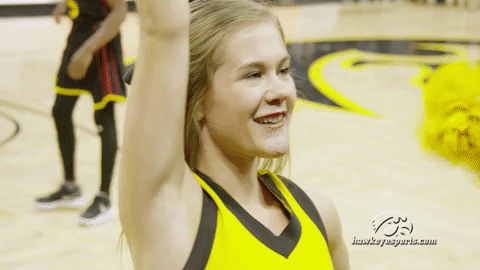 GIF by University of Iowa Hawkeyes Athletics