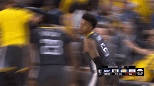 celebrate 2018 nba playoffs GIF by NBA