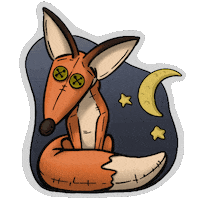 Sweet Dreams Star Sticker by LanaFox