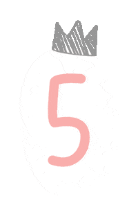 soymonalisa number 5 five numero Sticker