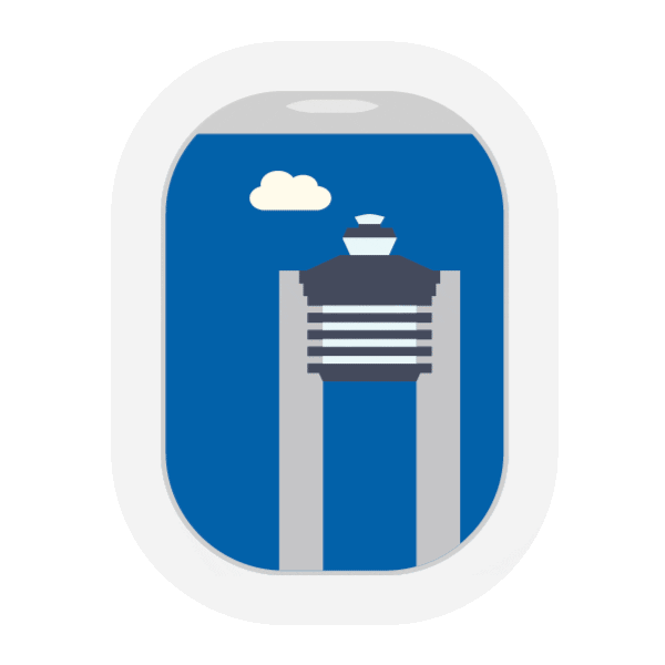 BostonLoganAirport flying plane airport tickets Sticker