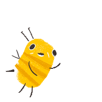 Bee Sticker by vicente nirō