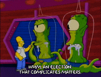 homer simpson aliens GIF