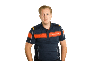 VRMWB rick warm firefighters brandweer Sticker