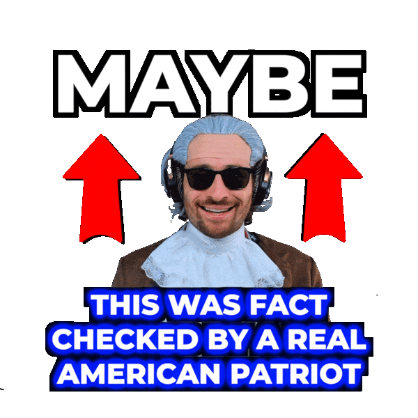 Founding Father Idk Sticker