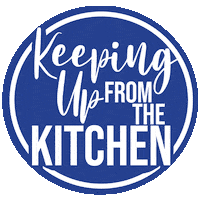 Keeping Up Kitchen Sticker by Glennda Baker