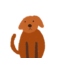 Dog Puppy Sticker by Eliott Bulpett