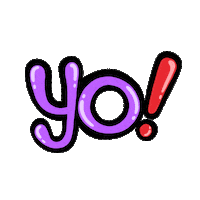 Party Hello Sticker