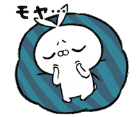 Line うさぎ Sticker by クレイジー闇うさぎ