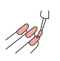 Manicure Mani Sticker by LIVE LOVE SPA