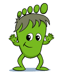 TheFootkin covid19 personal hygiene keep healthy eco-warrior Sticker