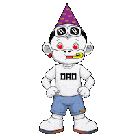 Best Dad Sticker by Zhot