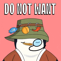 No Way Smh GIF by Pudgy Penguins