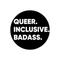 Queer Badass Sticker by LWTSQUAD