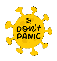 Dont Panic Sticker by Sisense creative