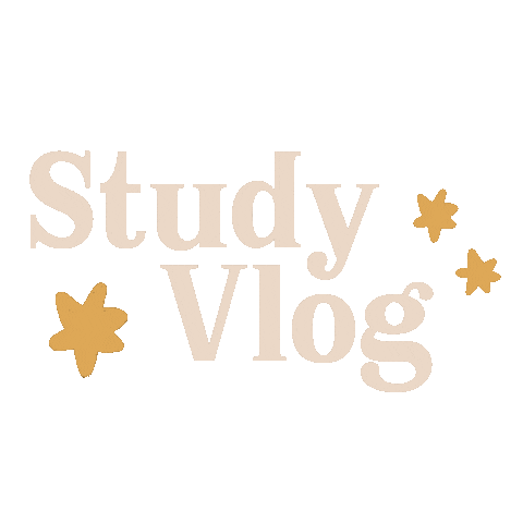 Study Vlog Sticker