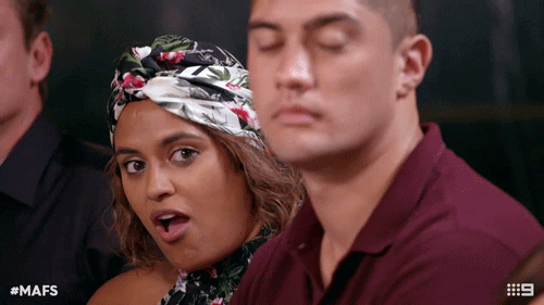 mafs wtf GIF by Married At First Sight Australia