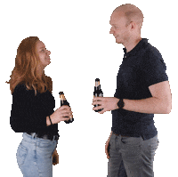 Cheers Celebrating Sticker by Frame Change