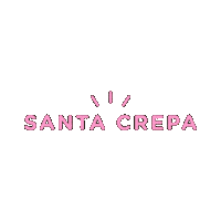 crepes santasession Sticker by SANTA CREPA