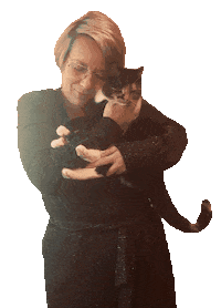 Pietersfotografie cat dancing christmas dansen Sticker