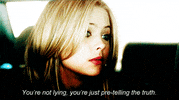 lying pretty little liars GIF