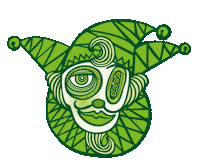 Mardi Gras Festival Sticker by Hadaya