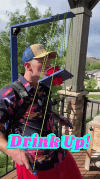 Bottoms Up Drinking GIF by Tailgating Challenge