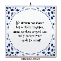 Focus Spreuk Sticker by Tegelspreuken.nl