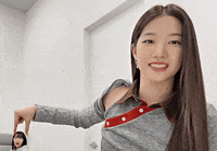 Helmets kpop idol le sserafim chaewon GIF