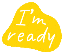 Im Ready Sticker by julia hinger