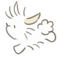 Dog Running Sticker by pupumaru