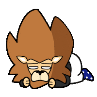 Tired Crypto Sticker by Loaded Lions