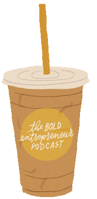 photographsbyteresa logo coffee business podcast Sticker