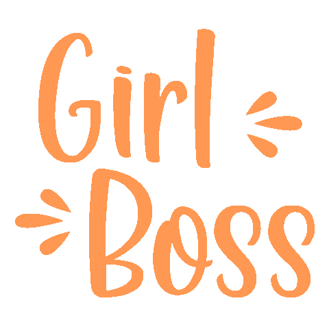 Girl Lettering Sticker
