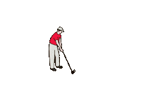 Landhausamstein golf putting tegernsee putten Sticker